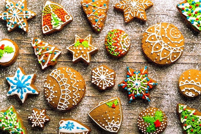 Free download cookies christmas christmas wreath free picture to be edited with GIMP free online image editor