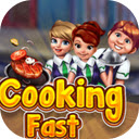 Cooking Fast Game Upgrade Your Kitchen and Serve Fast!  screen for extension Chrome web store in OffiDocs Chromium