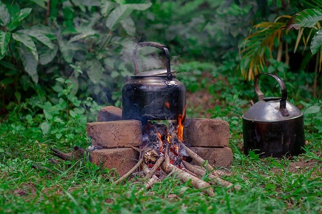 Descarga gratuita Cooking Fire Wood - foto o imagen gratuita para editar con el editor de imágenes en línea GIMP