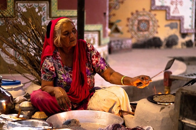 Free download cooking village old woman india free picture to be edited with GIMP free online image editor