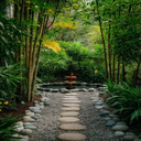 Cool green garden wallpaper  screen for extension Chrome web store in OffiDocs Chromium