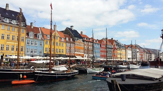 Free download Copenhagen Architecture Nyhavn -  free photo or picture to be edited with GIMP online image editor