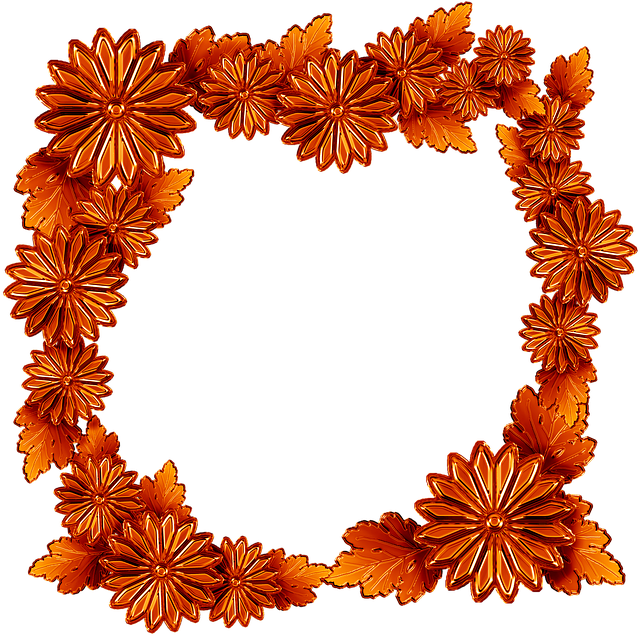 Free download Copper The Frame Chrysanthemum -  free illustration to be edited with GIMP free online image editor