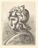 Free download Copy of Helmeted Head free photo or picture to be edited with GIMP online image editor