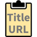 Copy page title and URL from context menu  screen for extension Chrome web store in OffiDocs Chromium