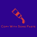 Copy With Some Paste  screen for extension Chrome web store in OffiDocs Chromium
