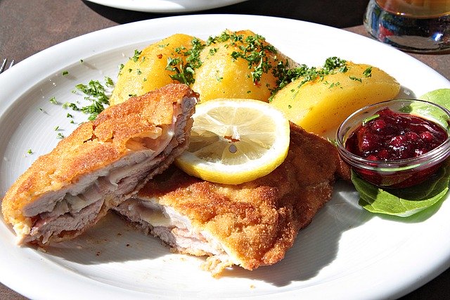 Free download Cordon Bleu Schnitzel -  free photo or picture to be edited with GIMP online image editor