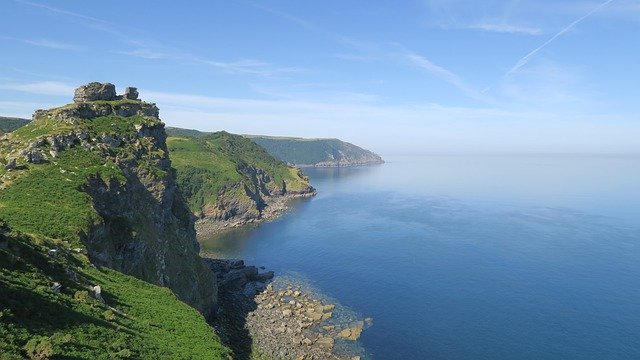 免费下载 Cornwall Coast Sea - 可使用 GIMP 在线图像编辑器编辑的免费照片或图片
