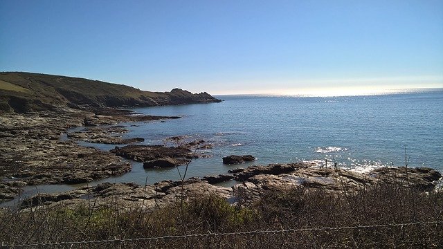 Téléchargement gratuit de Cornwall Sea England - photo ou image gratuite à éditer avec l'éditeur d'images en ligne GIMP