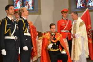 Free download Coronation Of Jonas I Of Lauwiner To King Holding The Dagger Of Freedom free photo or picture to be edited with GIMP online image editor