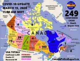 Free download Corona Virus Canada March 15 2020 B free photo or picture to be edited with GIMP online image editor