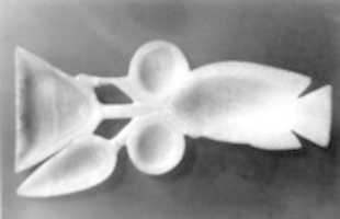 Free download Cosmetic Spoon in the Shape of a Tilapia with Water Lilies free photo or picture to be edited with GIMP online image editor