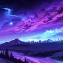 Cosmic City Overlook  screen for extension Chrome web store in OffiDocs Chromium