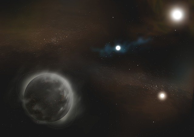 Free download Cosmos Planet Background -  free illustration to be edited with GIMP free online image editor