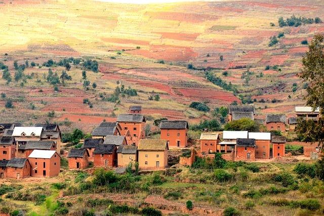 Free download cottages houses village madagascar free picture to be edited with GIMP free online image editor