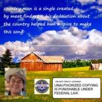 Free download Country Man CD Cover free photo or picture to be edited with GIMP online image editor