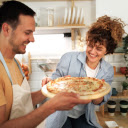 Couple and cake  screen for extension Chrome web store in OffiDocs Chromium