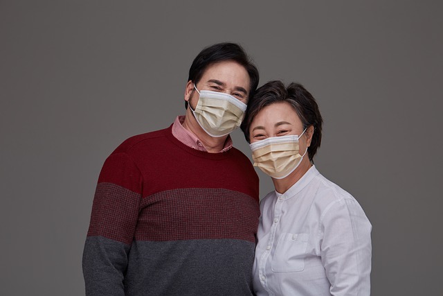 Free download couple face mask korean protection free picture to be edited with GIMP free online image editor