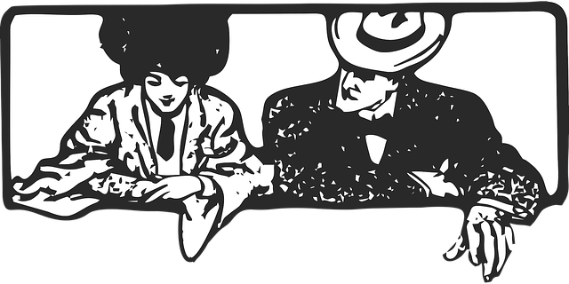 Free download Couple Vintage Retro - Free vector graphic on Pixabay free illustration to be edited with GIMP free online image editor