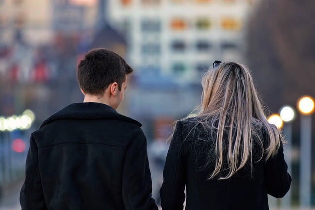 Free download couple walking friends together free picture to be edited with GIMP free online image editor