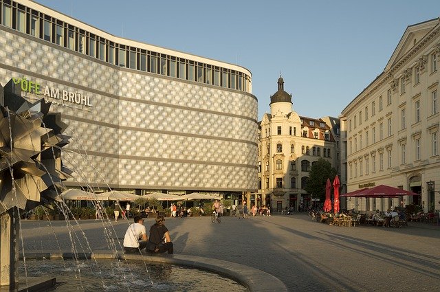 Free download Courtyards At The Brühl Leipzig -  free photo or picture to be edited with GIMP online image editor