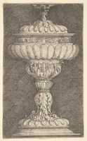 Free download Covered Goblet with a Winged Ball on Top free photo or picture to be edited with GIMP online image editor
