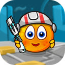 Cover Orange: Space Protect oranges from acid rain in outer space!  screen for extension Chrome web store in OffiDocs Chromium