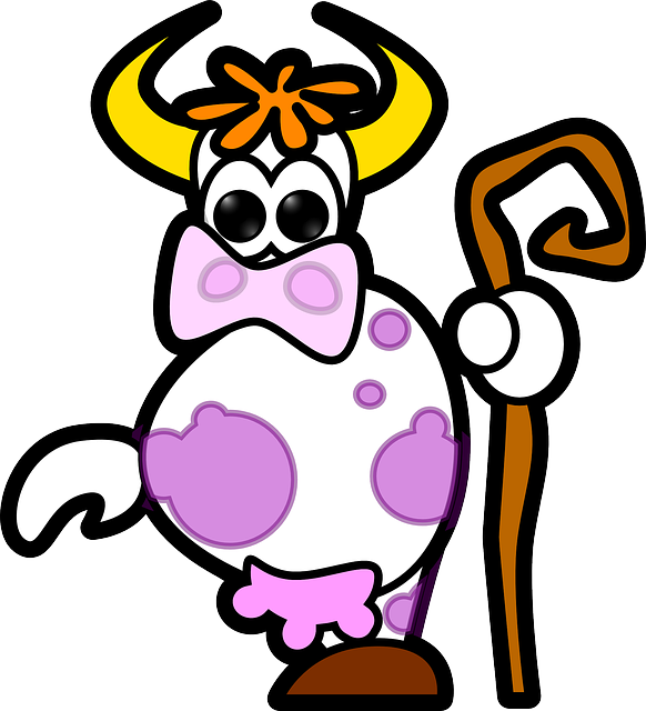 Free download Cow Animal Mammal - Free vector graphic on Pixabay free illustration to be edited with GIMP free online image editor