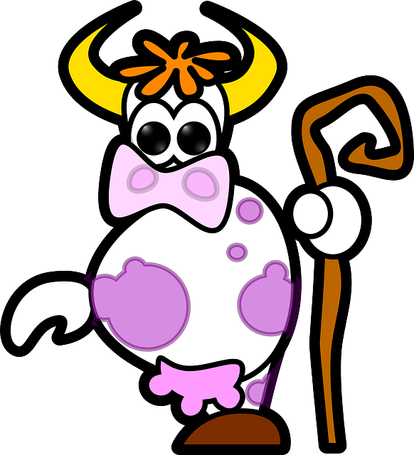 Free download Cow Animal Mammal - Free vector graphic on Pixabay free illustration to be edited with GIMP free online image editor