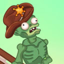 Cowboy Zombie Game  screen for extension Chrome web store in OffiDocs Chromium