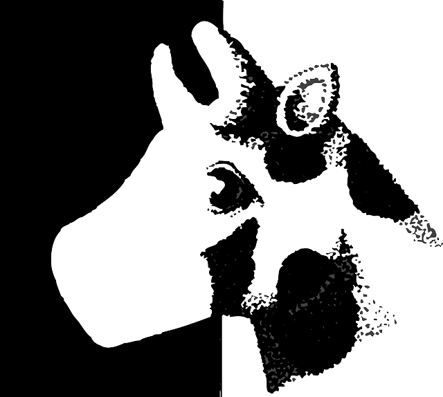 Free download Cow Head Style - Free vector graphic on Pixabay free illustration to be edited with GIMP free online image editor