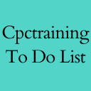 Cpctraining To Do List  screen for extension Chrome web store in OffiDocs Chromium