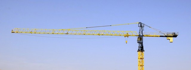 Kostenloser Download von Crane Sky Industry – kostenloses Foto oder Bild zur Bearbeitung mit dem Online-Bildeditor GIMP