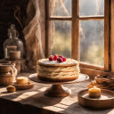 Cream cake and strawberries  screen for extension Chrome web store in OffiDocs Chromium