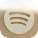 Cream colored spotify  screen for extension Chrome web store in OffiDocs Chromium