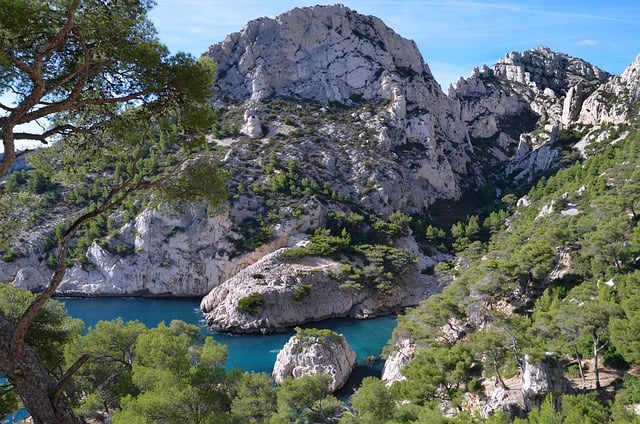 Free download creeks sea provence mountain cliff free picture to be edited with GIMP free online image editor