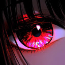 Crimson Gaze Anime Eye Live Wallpaper  screen for extension Chrome web store in OffiDocs Chromium