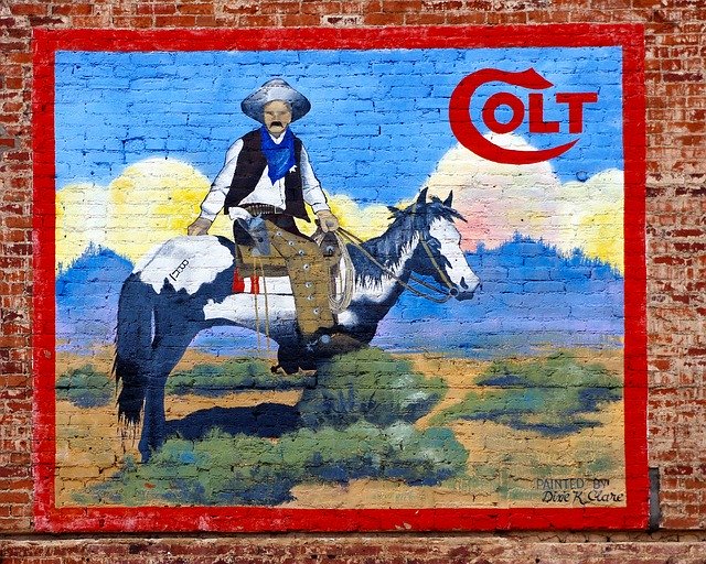 Free download Cripple Creek Colt Mural -  free photo or picture to be edited with GIMP online image editor