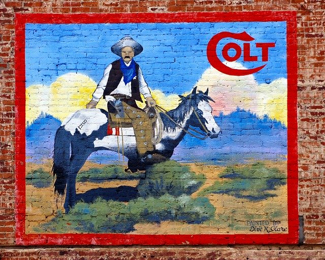 Скачать бесплатно Cripple Creek Colt Mural - бесплатное фото или изображение для редактирования с помощью онлайн-редактора изображений GIMP