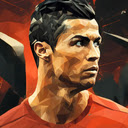 Cristiano Ronaldo Geometric Live Wallpaper  screen for extension Chrome web store in OffiDocs Chromium