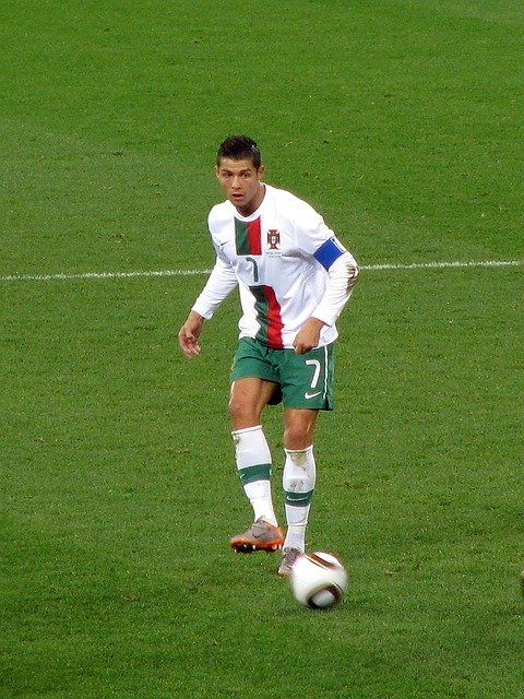 Free download cristiano ronaldo world cup 2010 free picture to be edited with GIMP free online image editor