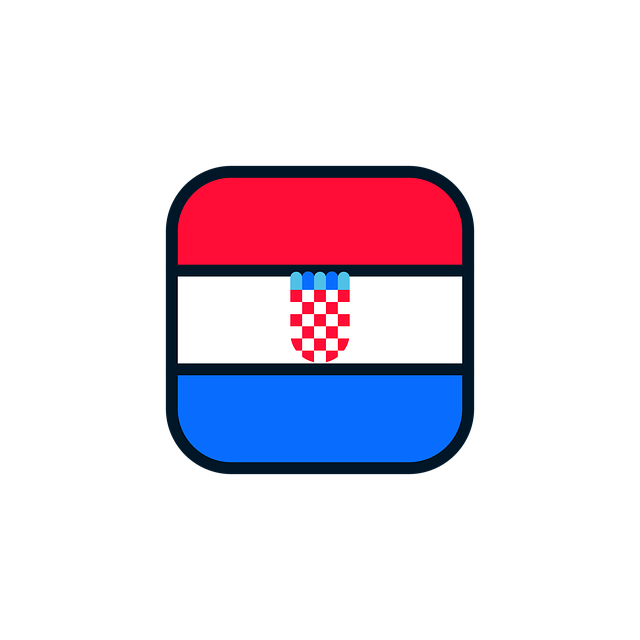 Free download Croatia Icon Flag -  free illustration to be edited with GIMP free online image editor