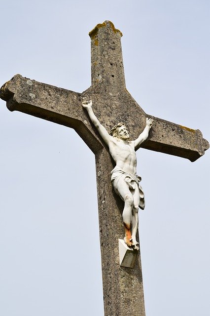Free download Cross Jesus Stone-Christ -  free photo or picture to be edited with GIMP online image editor
