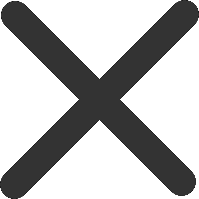 Free download Cross Multiplication Delete - Free vector graphic on Pixabay free illustration to be edited with GIMP free online image editor