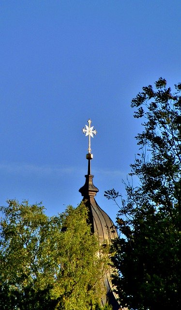 Free picture Cross Spire Steeple -  to be edited by GIMP free image editor by OffiDocs