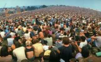 Free download Crowd At Woodstock free photo or picture to be edited with GIMP online image editor