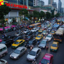 Crowded street  screen for extension Chrome web store in OffiDocs Chromium