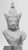 Free download Crowned and Jewelled Bust of Buddha free photo or picture to be edited with GIMP online image editor