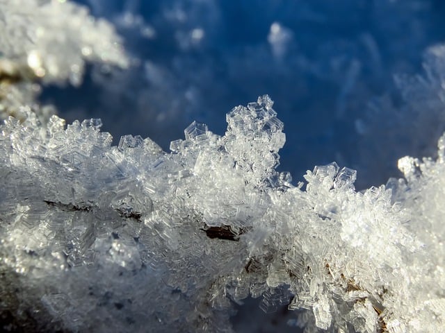 Free download crystals ice frost winter nature free picture to be edited with GIMP free online image editor