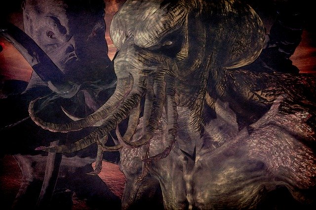 Free download Cthulhu Mythos Lovecraft -  free illustration to be edited with GIMP free online image editor